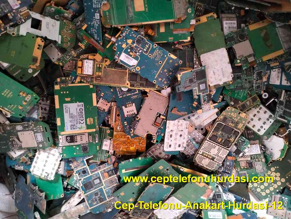Cep Telefonu Arızalı Anakart Hurdaları ve Geri Dönüşümü